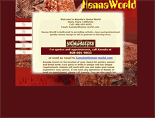 Tablet Screenshot of henna-world.com